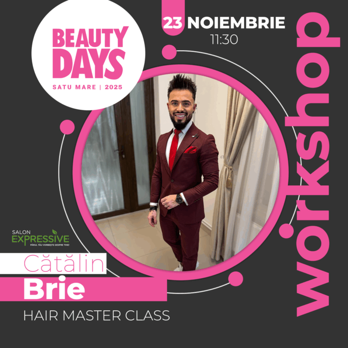 Workshop pentru Profesioniști - Hair Master Class by Cătălin Brie